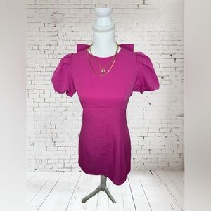 Elegant Pink Mini Dress